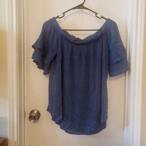 Denim Off the Shoulder